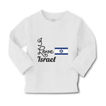 Baby Clothes I Love Israel Boy & Girl Clothes Cotton - Cute Rascals