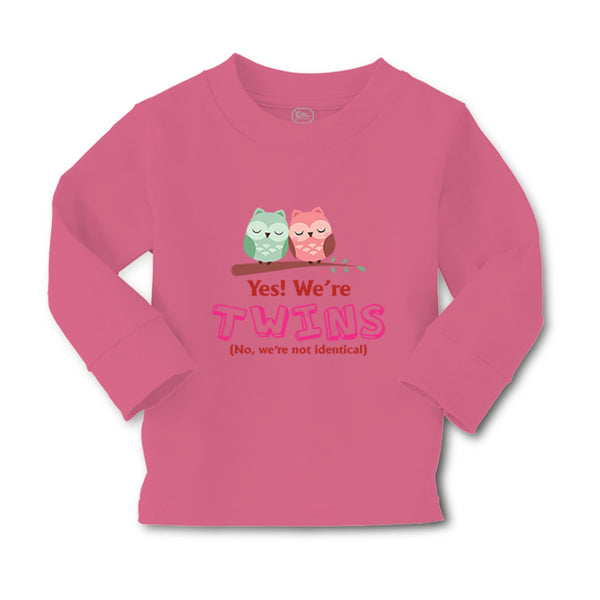 Baby Clothes Yes! We'Re Twins No We Are Not Identical Boy & Girl Clothes Cotton - Cute Rascals