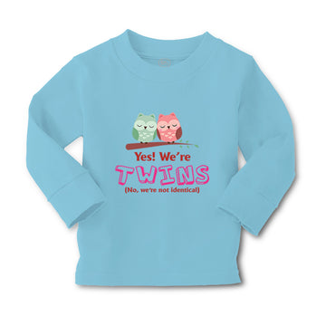 Baby Clothes Yes! We'Re Twins No We Are Not Identical Boy & Girl Clothes Cotton