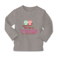Baby Clothes Yes! We'Re Twins No We Are Not Identical Boy & Girl Clothes Cotton - Cute Rascals