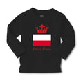 Baby Clothes Polish Prince Crown Countries Prince Boy & Girl Clothes Cotton