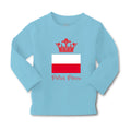 Baby Clothes Polish Prince Crown Countries Prince Boy & Girl Clothes Cotton