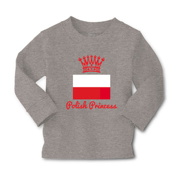Baby Clothes Polish Princess Crown Countries Princess Boy & Girl Clothes Cotton