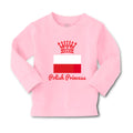 Baby Clothes Polish Princess Crown Countries Princess Boy & Girl Clothes Cotton