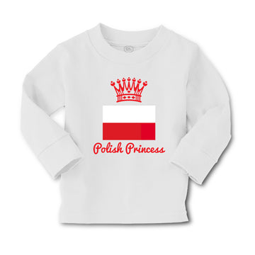 Baby Clothes Polish Princess Crown Countries Princess Boy & Girl Clothes Cotton