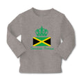 Baby Clothes Jamaican Princess Crown Countries Princess Boy & Girl Clothes