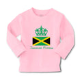 Baby Clothes Jamaican Princess Crown Countries Princess Boy & Girl Clothes