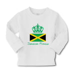 Baby Clothes Jamaican Princess Crown Countries Princess Boy & Girl Clothes - Cute Rascals