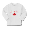 Baby Clothes Made in Canada Red Leaf Canadian Boy & Girl Clothes Cotton