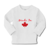 Baby Clothes Made in Canada Red Leaf Canadian Boy & Girl Clothes Cotton - Cute Rascals