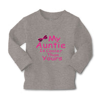Baby Clothes My Auntie Is Cooler than Yours Aunt Boy & Girl Clothes Cotton - Cute Rascals