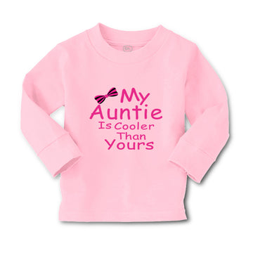 Baby Clothes My Auntie Is Cooler than Yours Aunt Boy & Girl Clothes Cotton