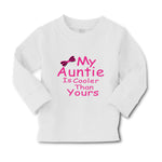 Baby Clothes My Auntie Is Cooler than Yours Aunt Boy & Girl Clothes Cotton - Cute Rascals