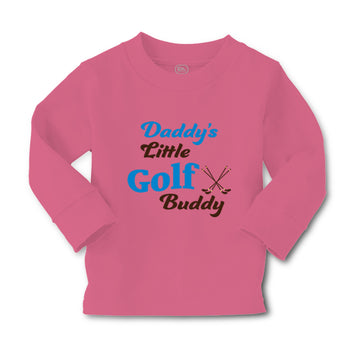 Baby Clothes Daddy's Little Golf Buddy Golfing Dad Father's Day Cotton