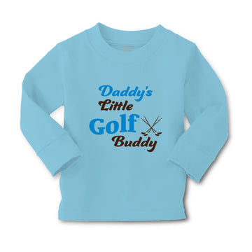 Baby Clothes Daddy's Little Golf Buddy Golfing Dad Father's Day Cotton