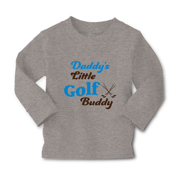 Baby Clothes Daddy's Little Golf Buddy Golfing Dad Father's Day Cotton