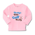 Baby Clothes Daddy's Little Golf Buddy Golfing Dad Father's Day Cotton