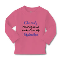 Baby Clothes Obviously I Get My Good Looks from My Godmother Boy & Girl Clothes - Cute Rascals