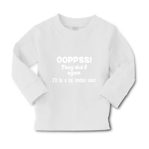 Baby Clothes They Did It Again I Ll Be A Big Brother Soon Pregnancy Announcement - Cute Rascals