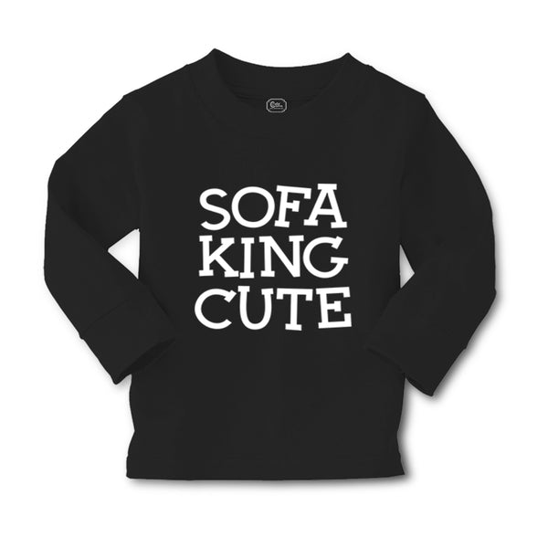 Baby Clothes Sofa King Cute Funny Humor A Boy & Girl Clothes Cotton - Cute Rascals