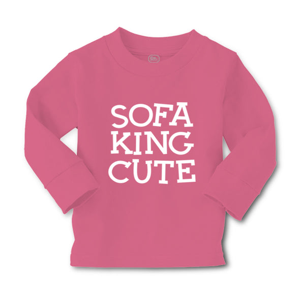 Baby Clothes Sofa King Cute Funny Humor A Boy & Girl Clothes Cotton - Cute Rascals