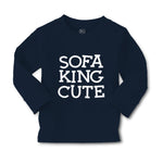 Baby Clothes Sofa King Cute Funny Humor A Boy & Girl Clothes Cotton - Cute Rascals