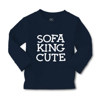 Baby Clothes Sofa King Cute Funny Humor A Boy & Girl Clothes Cotton - Cute Rascals