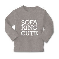 Baby Clothes Sofa King Cute Funny Humor A Boy & Girl Clothes Cotton - Cute Rascals