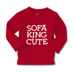 Baby Clothes Sofa King Cute Funny Humor A Boy & Girl Clothes Cotton - Cute Rascals