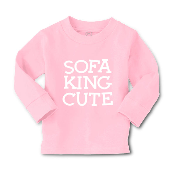 Baby Clothes Sofa King Cute Funny Humor A Boy & Girl Clothes Cotton - Cute Rascals