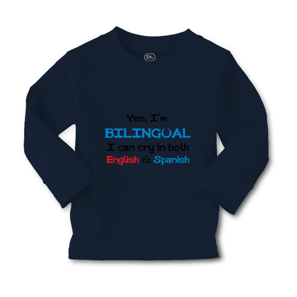 Baby Clothes Yes I'M Bilingual Can Cry in Both English & Spanish Baby Cotton - Cute Rascals
