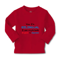 Baby Clothes Yes I'M Bilingual Can Cry in Both English & Spanish Baby Cotton - Cute Rascals