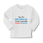 Baby Clothes Yes I'M Bilingual Can Cry in Both English & Spanish Baby Cotton - Cute Rascals