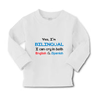 Baby Clothes Yes I'M Bilingual Can Cry in Both English & Spanish Baby Cotton - Cute Rascals