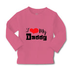 Baby Clothes I Love My Daddy Dad Father's Day Style C Boy & Girl Clothes Cotton - Cute Rascals