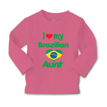 Baby Clothes I Love My Brazilian Aunt Boy & Girl Clothes Cotton