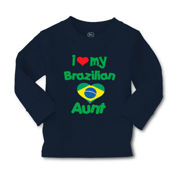 Baby Clothes I Love My Brazilian Aunt Boy & Girl Clothes Cotton