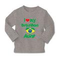 Baby Clothes I Love My Brazilian Aunt Boy & Girl Clothes Cotton