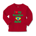 Baby Clothes I Love My Brazilian Aunt Boy & Girl Clothes Cotton