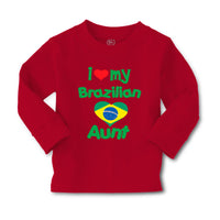 Baby Clothes I Love My Brazilian Aunt Boy & Girl Clothes Cotton - Cute Rascals