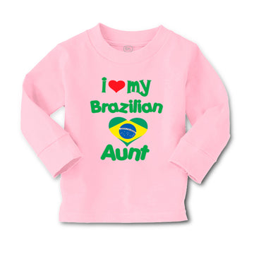 Baby Clothes I Love My Brazilian Aunt Boy & Girl Clothes Cotton