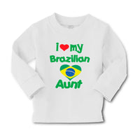 Baby Clothes I Love My Brazilian Aunt Boy & Girl Clothes Cotton - Cute Rascals