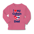 Baby Clothes I Love My Cuban Dad Boy & Girl Clothes Cotton