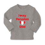 Baby Clothes I Love My Peruvian Dad Boy & Girl Clothes Cotton - Cute Rascals