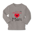 Baby Clothes I Love My Albanian Mom Boy & Girl Clothes Cotton
