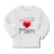 Baby Clothes I Love My Albanian Mom Boy & Girl Clothes Cotton - Cute Rascals