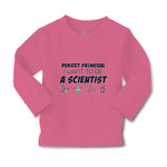 Baby Clothes Forget Princess I Want to Be A Scientist Boy & Girl Clothes Cotton - Cute Rascals