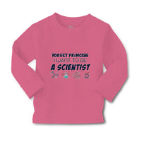 Baby Clothes Forget Princess I Want to Be A Scientist Boy & Girl Clothes Cotton - Cute Rascals