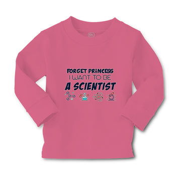 Baby Clothes Forget Princess I Want to Be A Scientist Boy & Girl Clothes Cotton