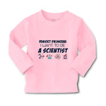 Baby Clothes Forget Princess I Want to Be A Scientist Boy & Girl Clothes Cotton - Cute Rascals